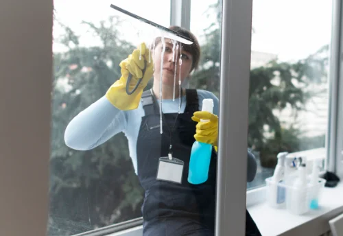 Nettoyage de vitres intérieures et extérieures au Château-d'Oléron
